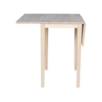 Petite table à manger Shaker à abattants, multicolore, 2 places