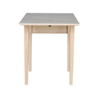 Petite table à manger Shaker à abattants, multicolore, 2 places