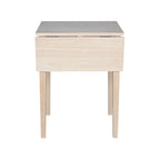 Petite table à manger Shaker à abattants, multicolore, 2 places