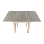 Petite table à manger Shaker à abattants, multicolore, 2 places