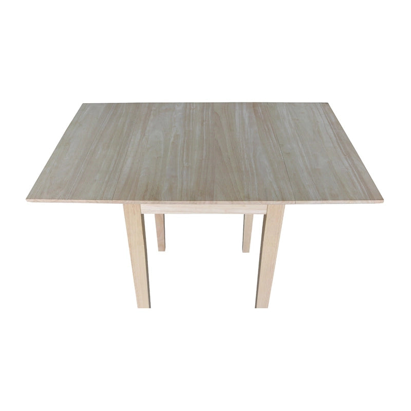 Petite table à manger Shaker à abattants, multicolore, 2 places