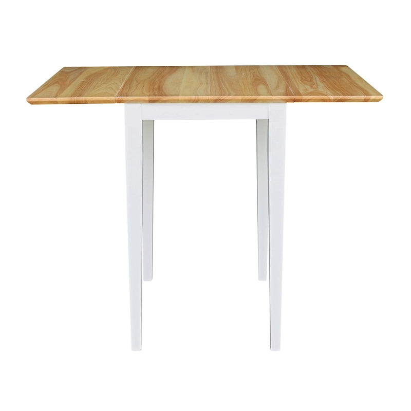 Petite table à manger Shaker à abattants, multicolore, 2 places