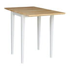 Petite table à manger Shaker à abattants, multicolore, 2 places