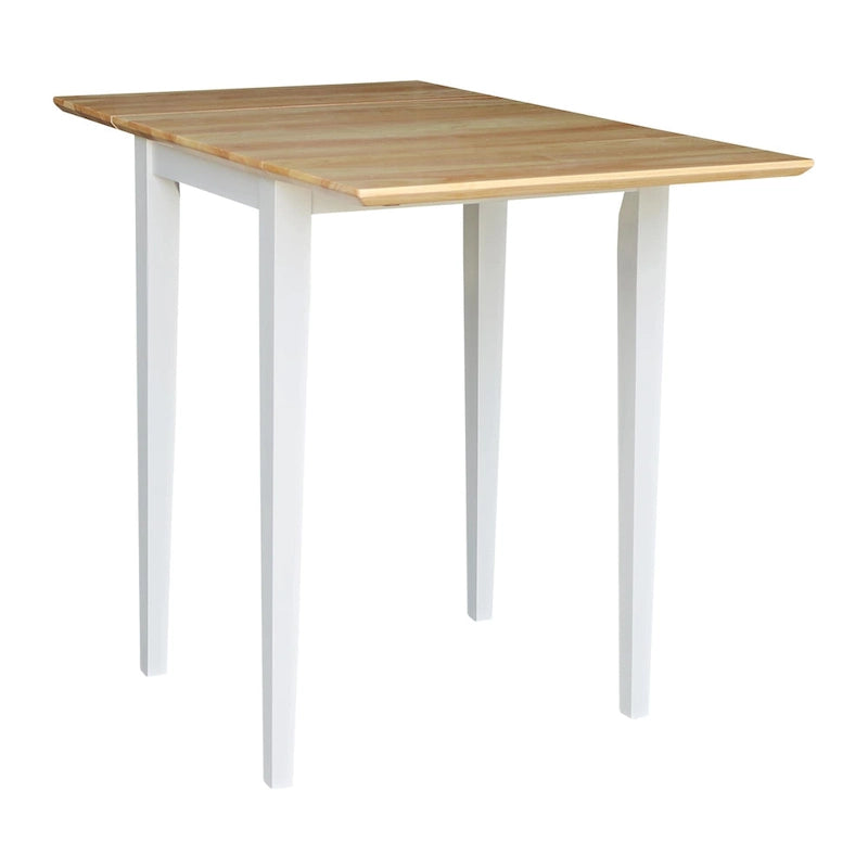 Petite table à manger Shaker à abattants, multicolore, 2 places