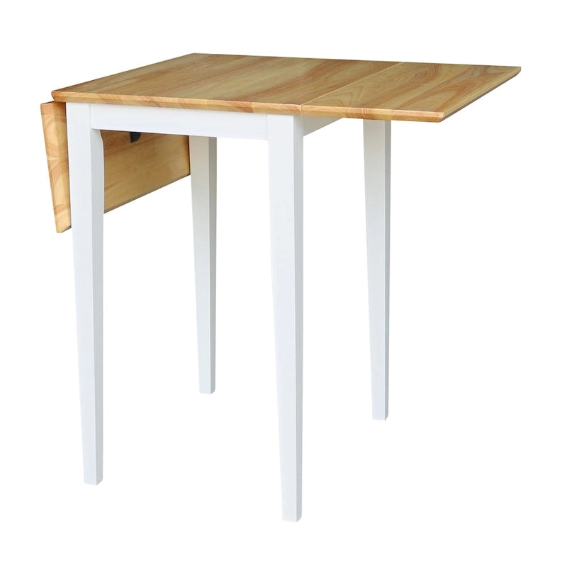 Petite table à manger Shaker à abattants, multicolore, 2 places