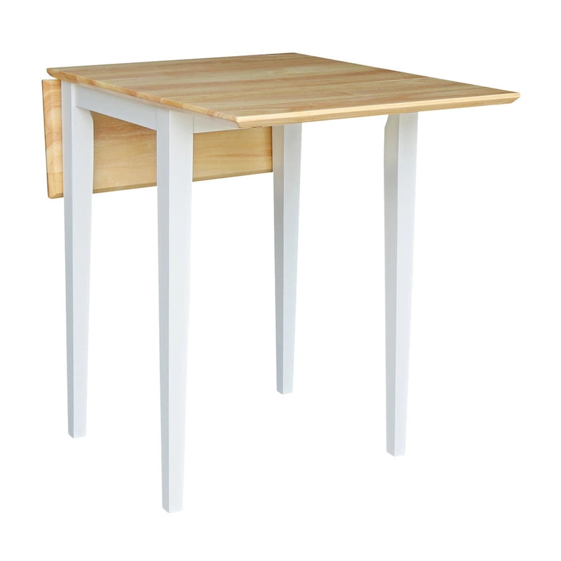 Petite table à manger Shaker à abattants, multicolore, 2 places