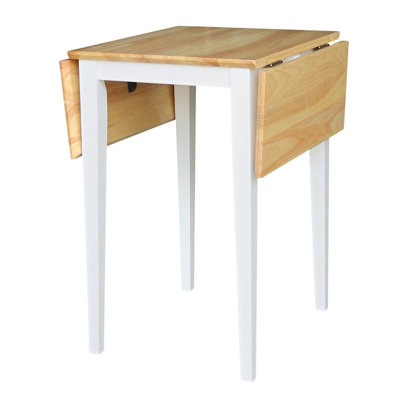 Petite table à manger Shaker à abattants, multicolore, 2 places