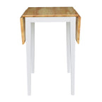 Petite table à manger Shaker à abattants, multicolore, 2 places