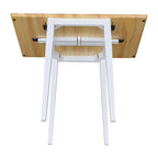 Petite table à manger Shaker à abattants, multicolore, 2 places